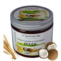 Wheat Germ & Coconut hair Mask Deep Treatmentc W/ Argan Oil 500 ml by L'emarie